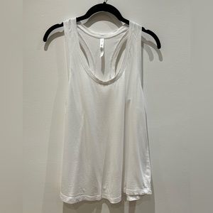 White Fabletics Work Out Tank Top Size M
